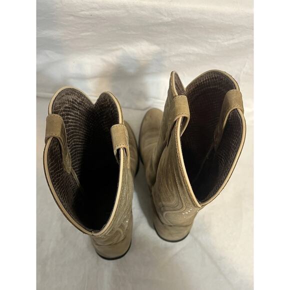 ARIAT AMMORETTE BROWN ROUND TOE WESTERN COWGIRL BOOT 10017332 WOMENS 6B - Picture 8 of 12